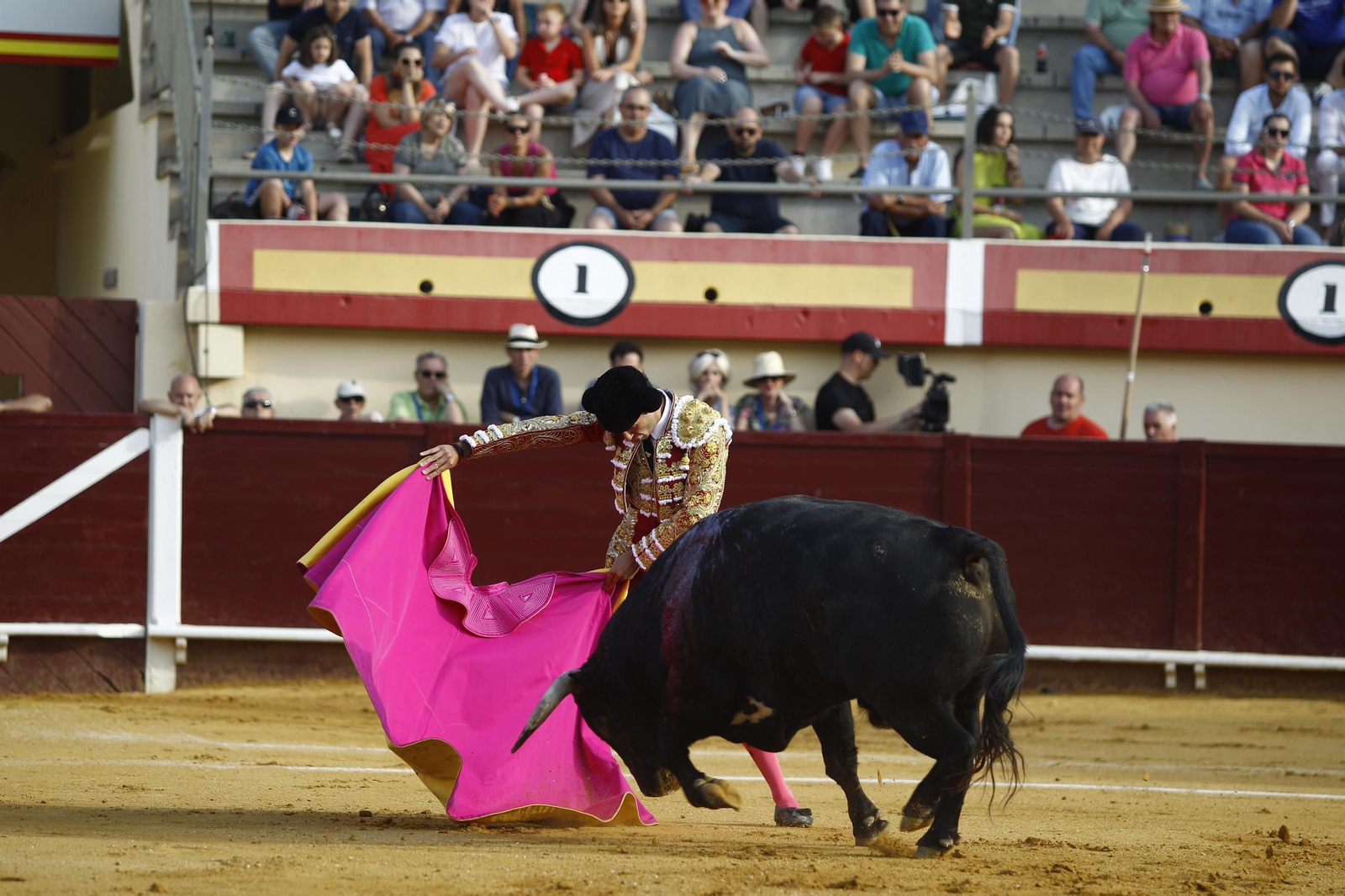 Corrida de toros en Vera, en imágenes