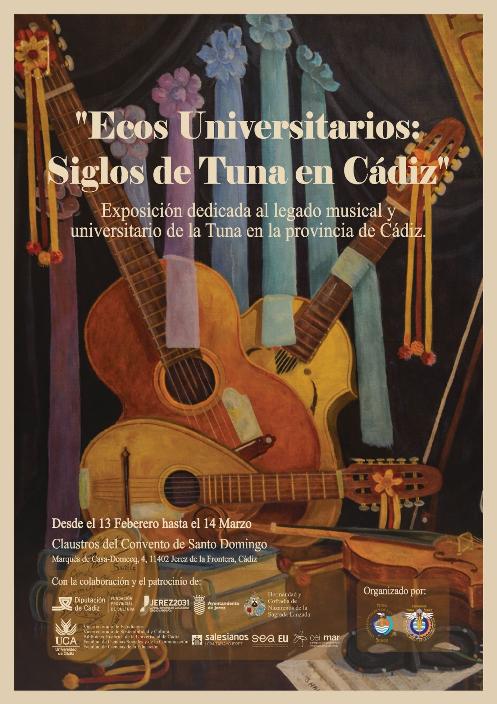 Exposición 'Ecos Universitarios. Siglos de Tuna en Cádiz'.