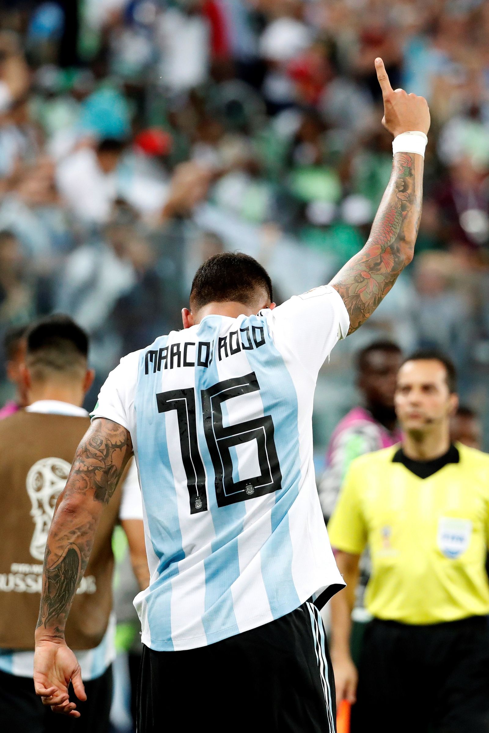 Las imágenes del Nigeria-Argentina