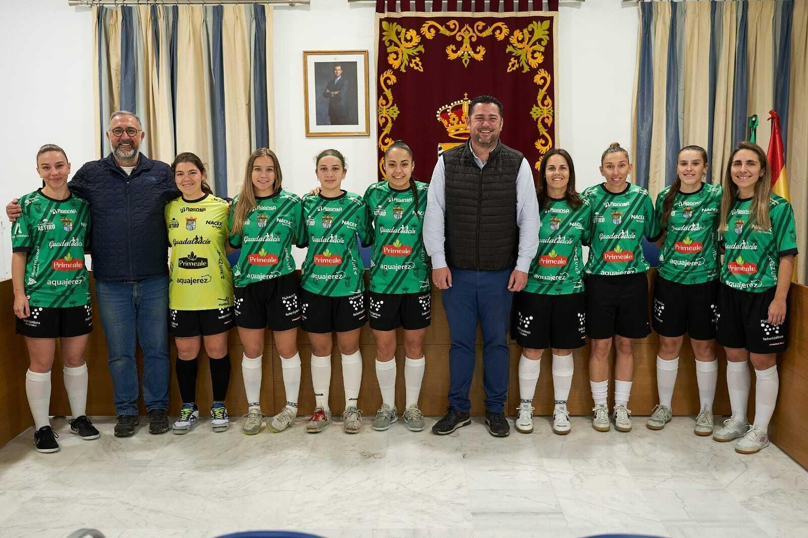 Los mejores momentos de la presentación de Ame Romero, jugadora del Guada FSF