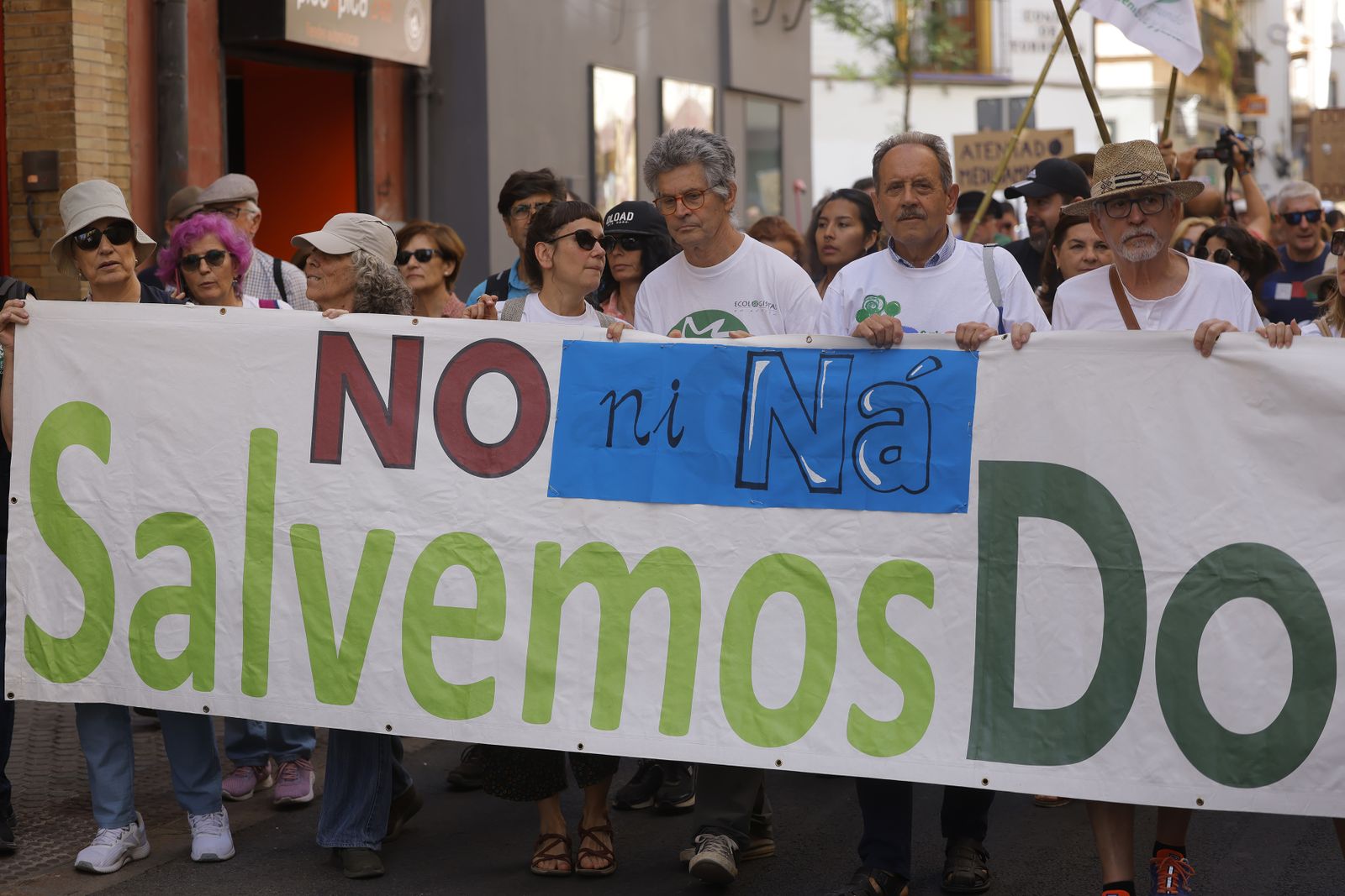 Las fotos de la manifestación en defensa de Doñana