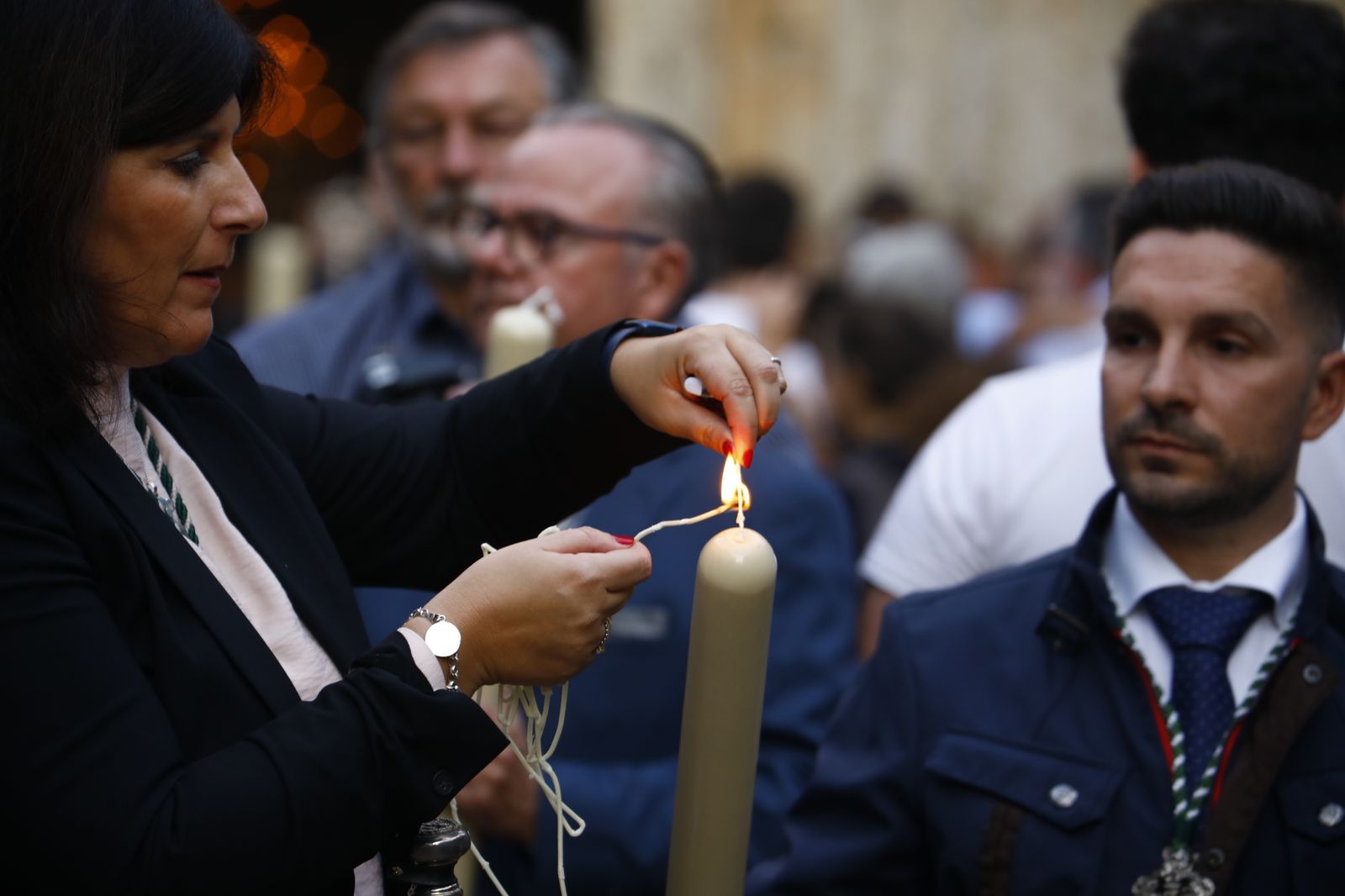 La procesión de la Virgen del Amparo de Córdoba, en fotografías