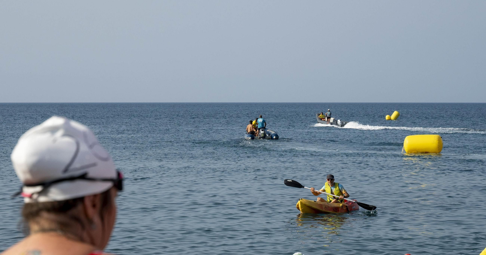Travesía a nado Carlos Tejada de Almería