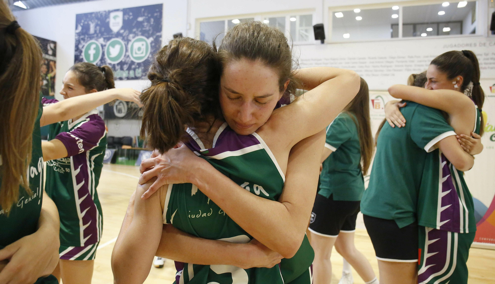 Las fotos del ascenso del Unicaja a la Liga Femenina 2