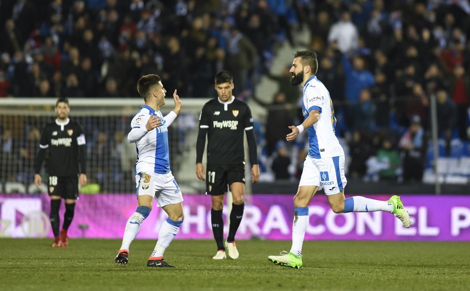 Las imágenes del Leganés-Sevilla de Copa