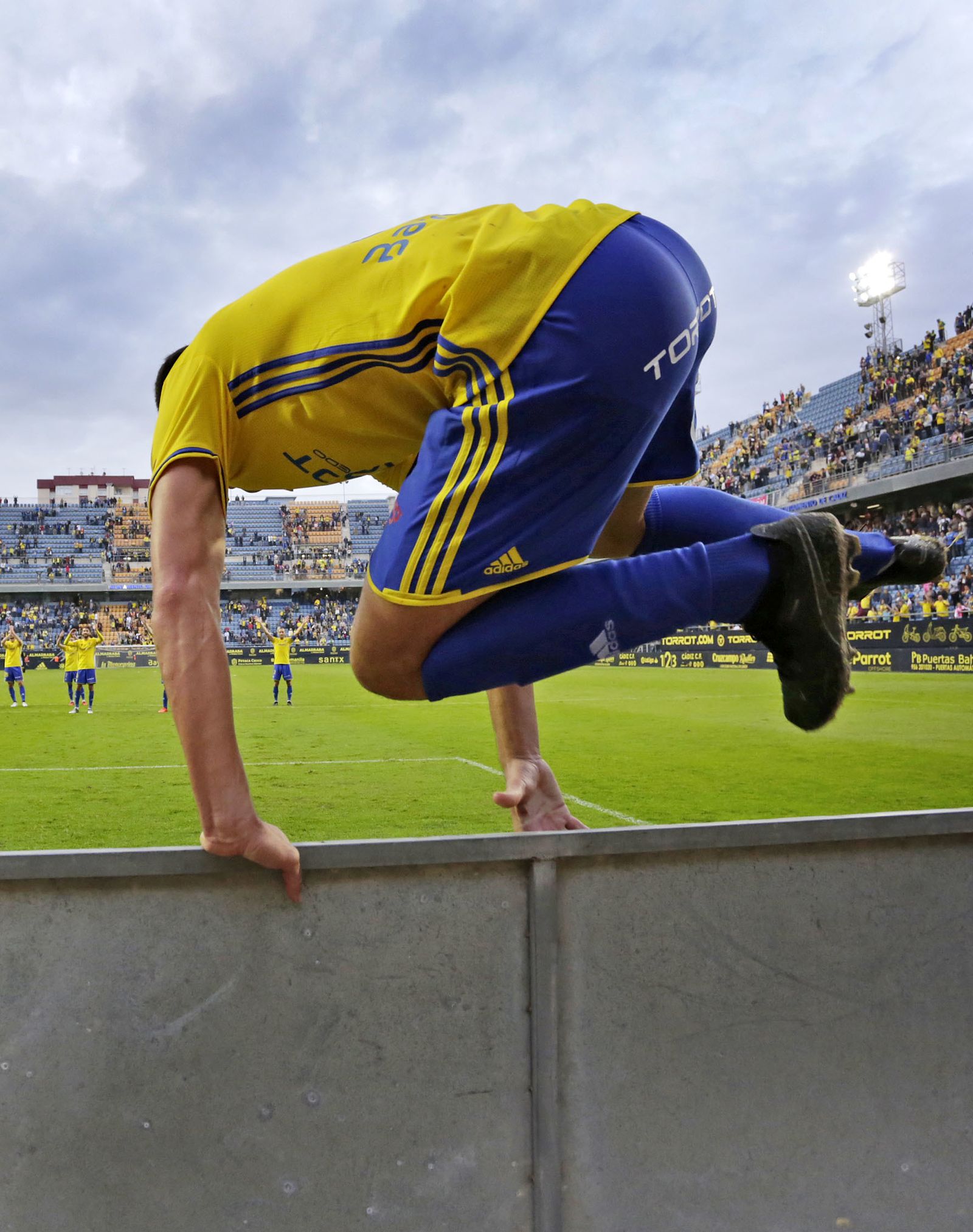 El Cádiz CF-Valladolid, en imágenes