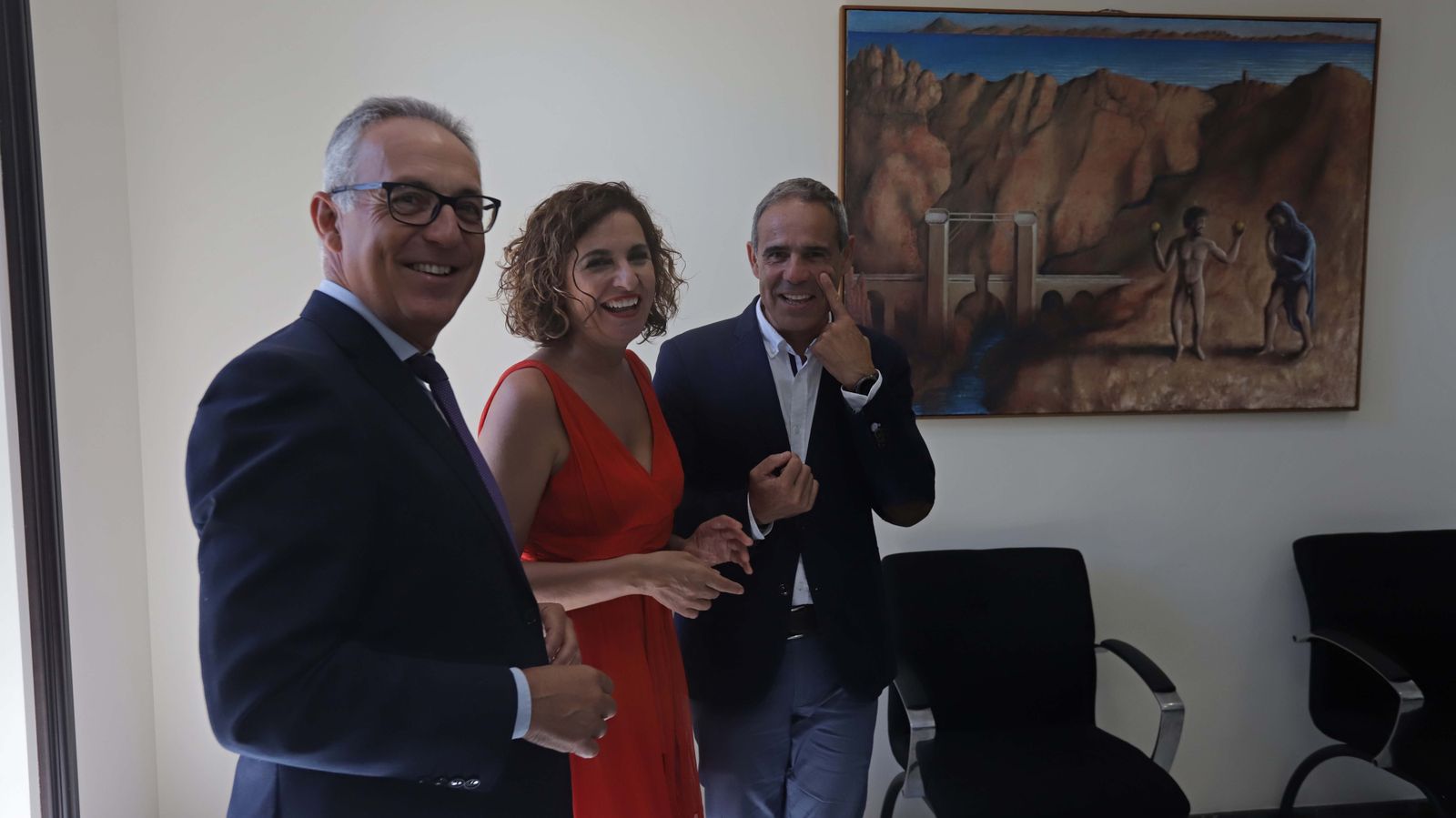 Fotos de la visita de María Jesús Montero a Algeciras