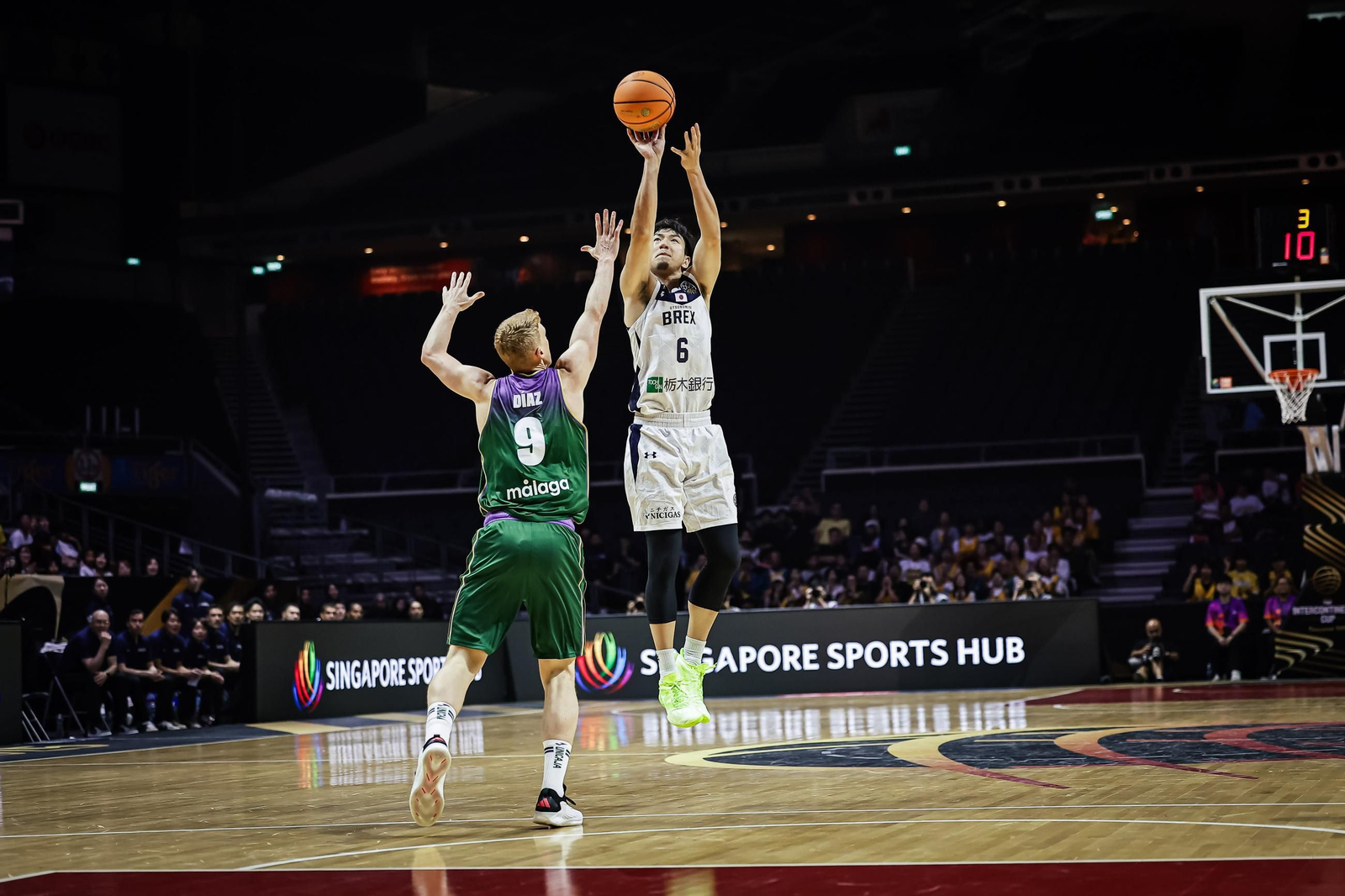 Las fotos del Utsunomiya Brex - Unicaja de la Copa Intercontinental