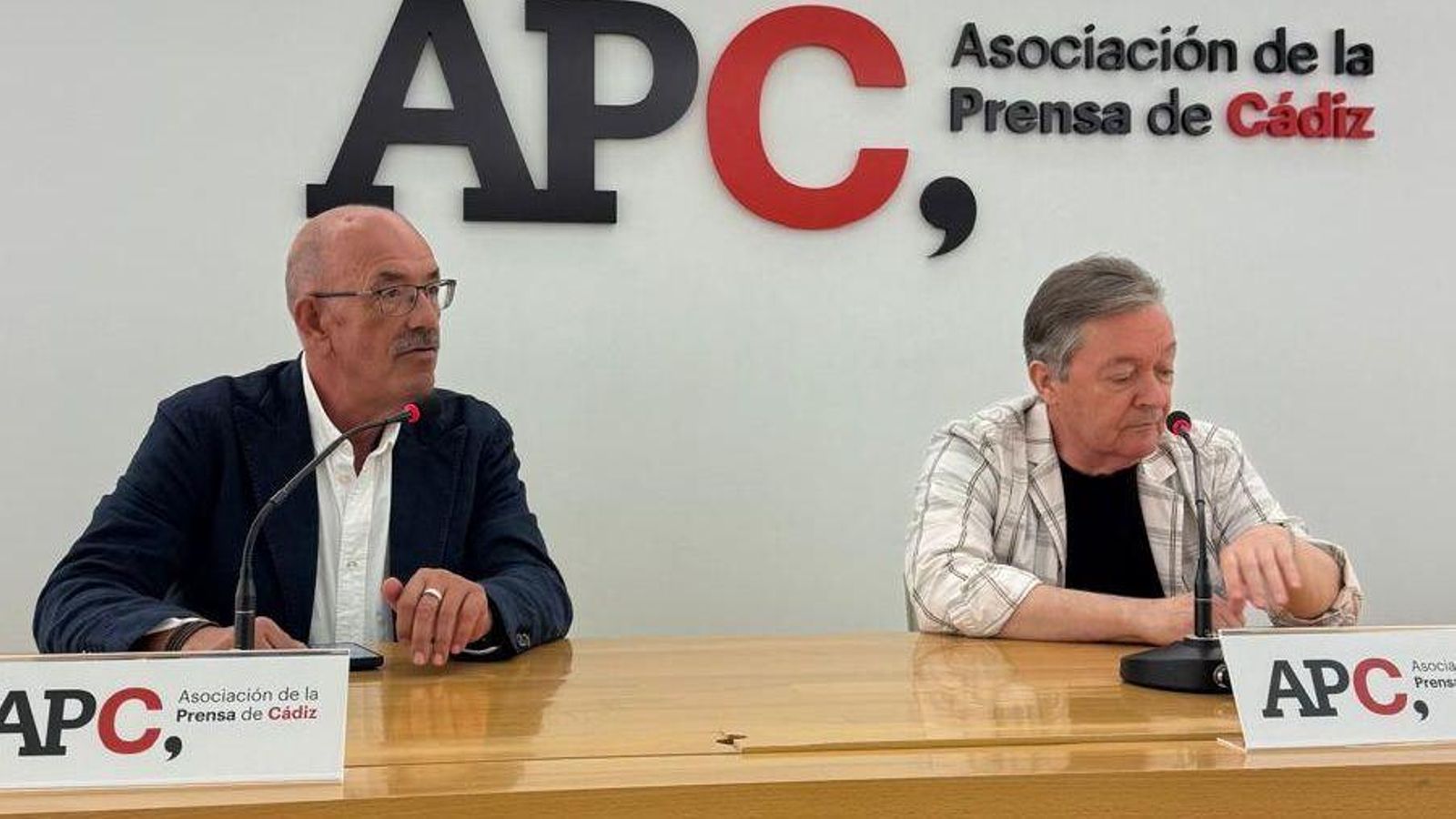 Baldo Toscano y Javier Salvago