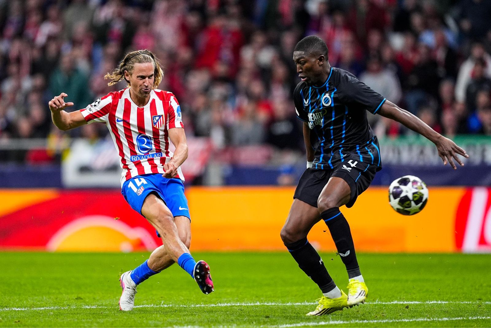 Las fotos del Atlético de Madrid-Brujas