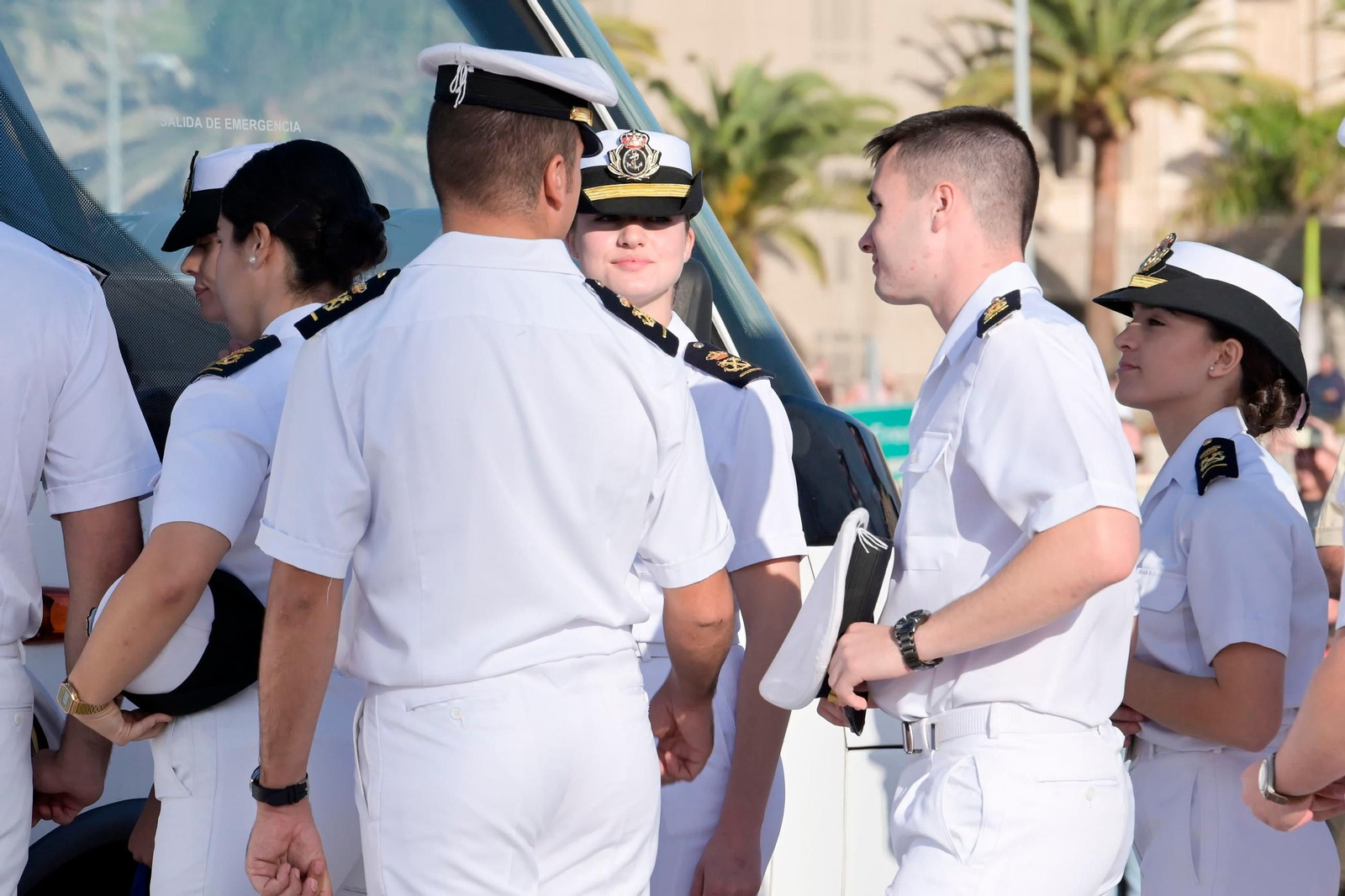 Las imágenes del viaje de la Princesa Leonor en el 'Juan Sebastián de Elcano'