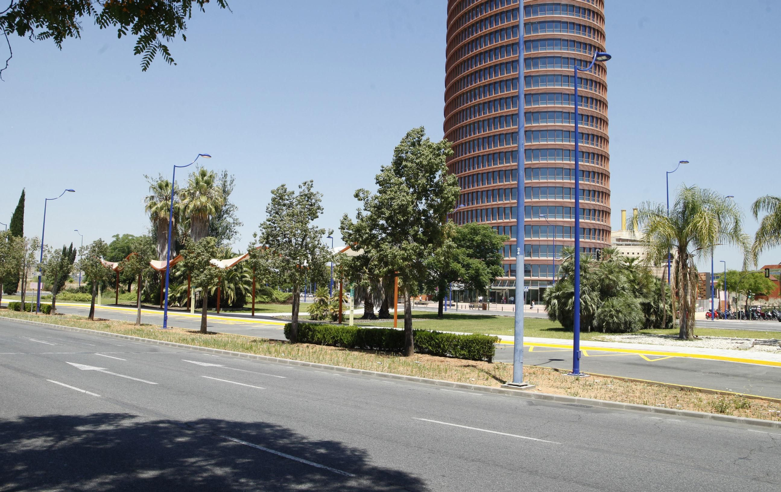 Alrededores de la Torre Sevilla