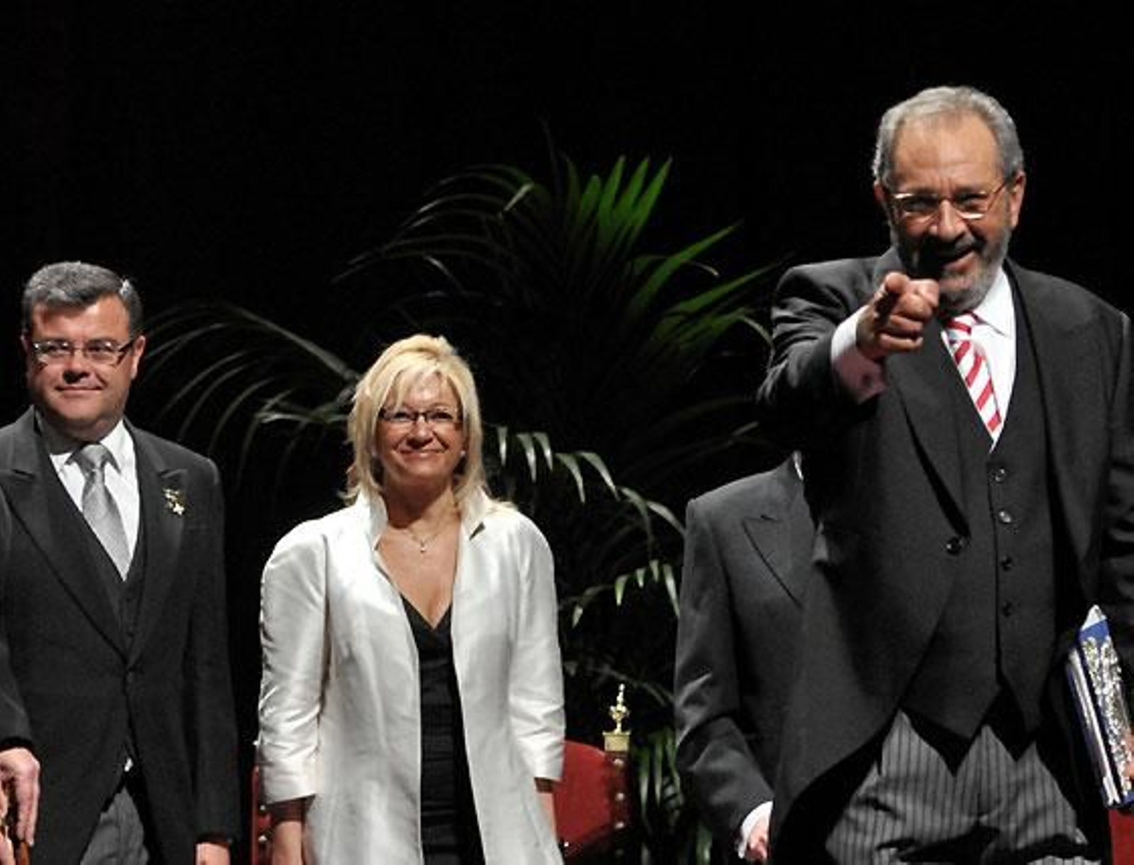 Antonio García Barbeito, tras finalizar el Pregón.

Foto: Manuel Gómez
