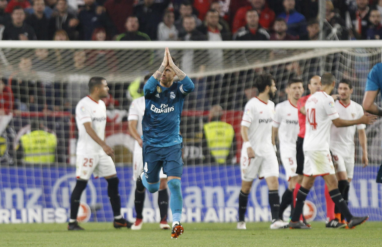 Las imágenes del Sevilla-Real Madrid