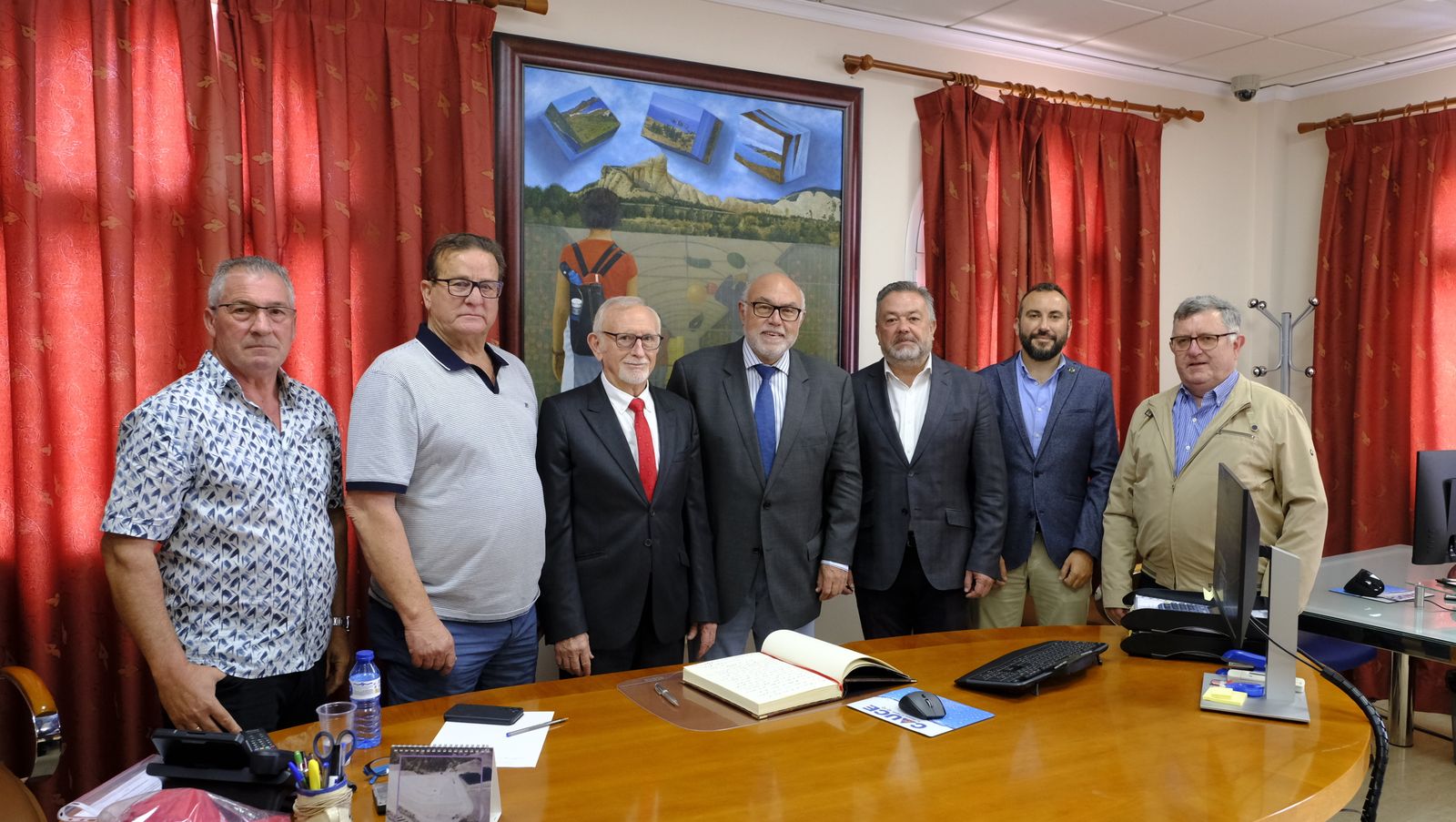 Imágenes de la comida anual de la CUCN, en Níjar