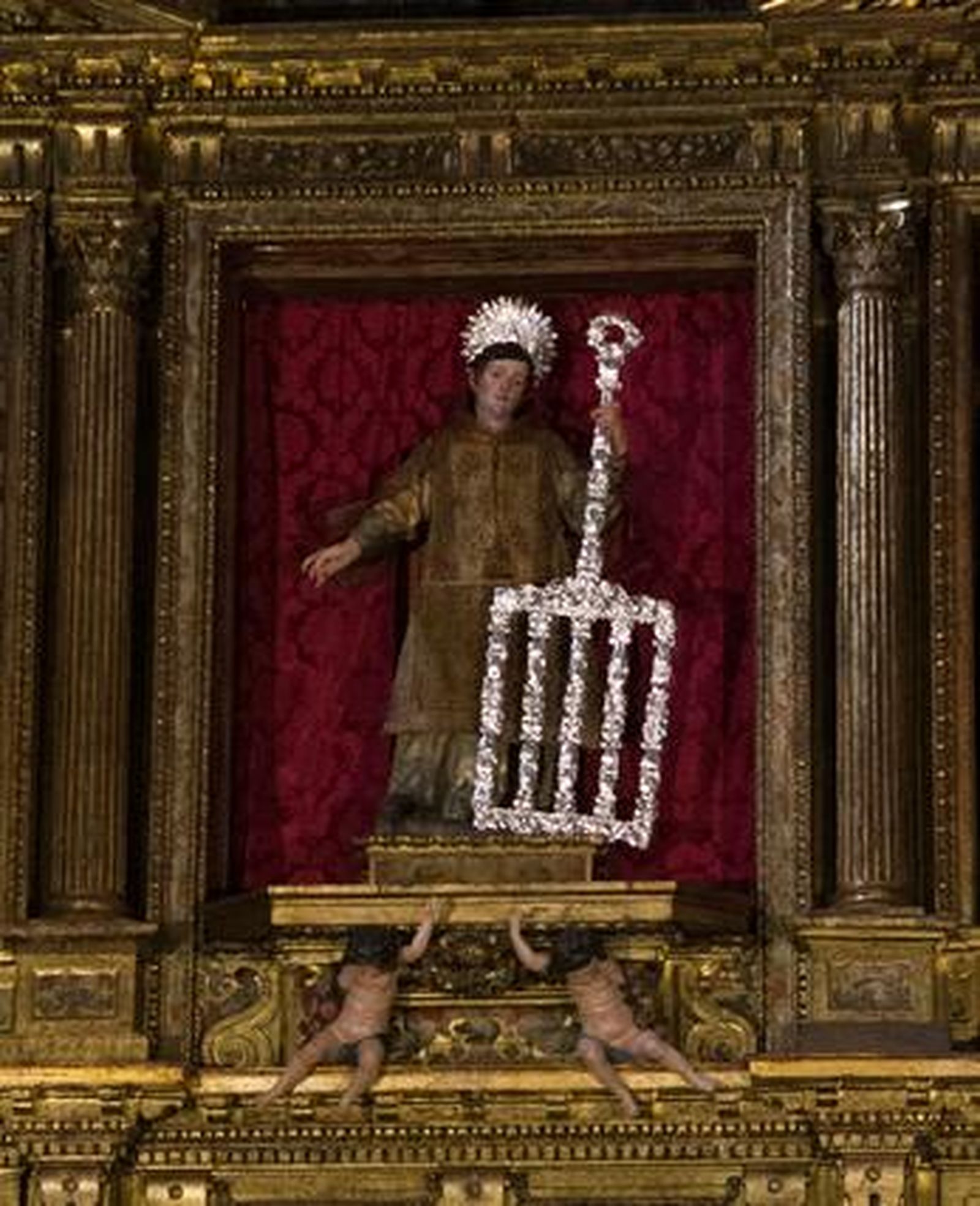 Detalle del retablo.

Foto: Victoria Hidalgo