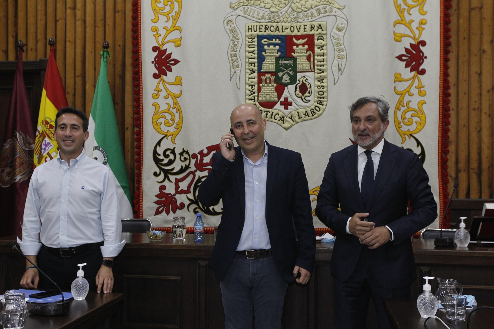 Fotogalería moción de censura Ayuntamiento de Huércal Overa