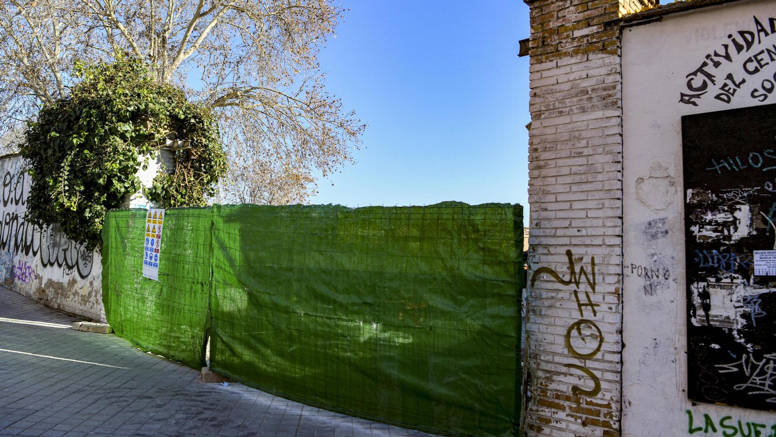 La entrada a la hasta poco conocida como CSO La Redonda