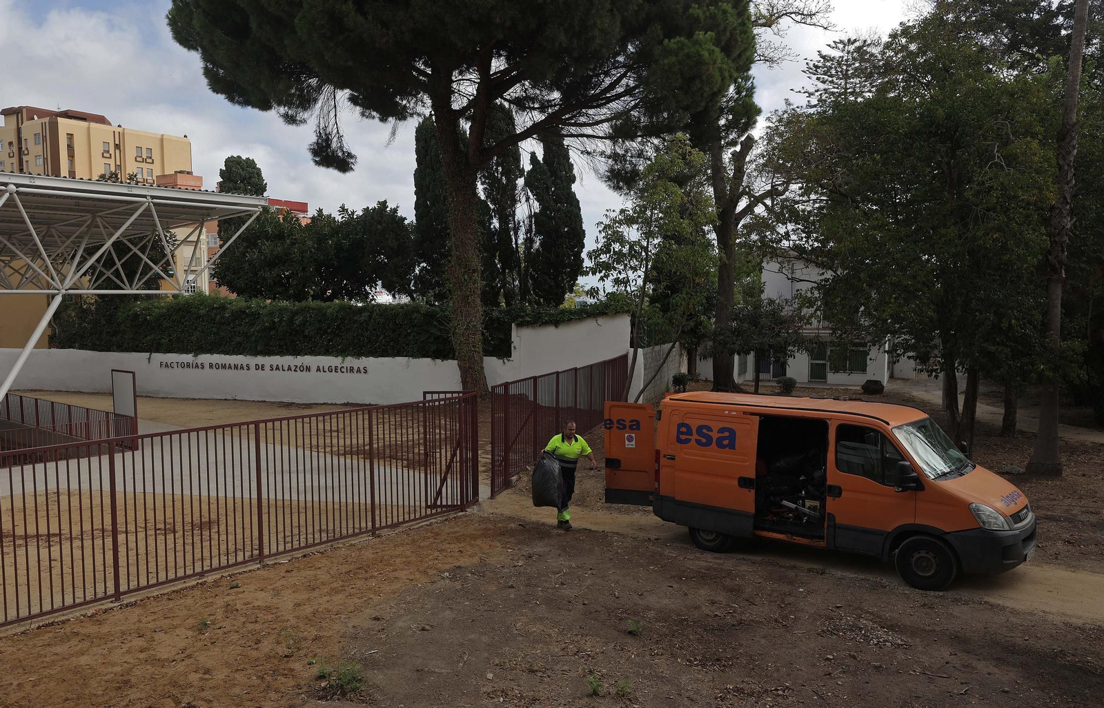 Fotos de la puesta apunto de las factorías de salazones romanas en Algeciras