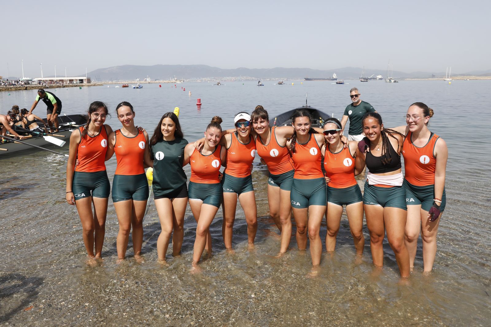 Las fotos de la tercera jornada del Campeonato de España de Remo en banco fijo, en La Línea