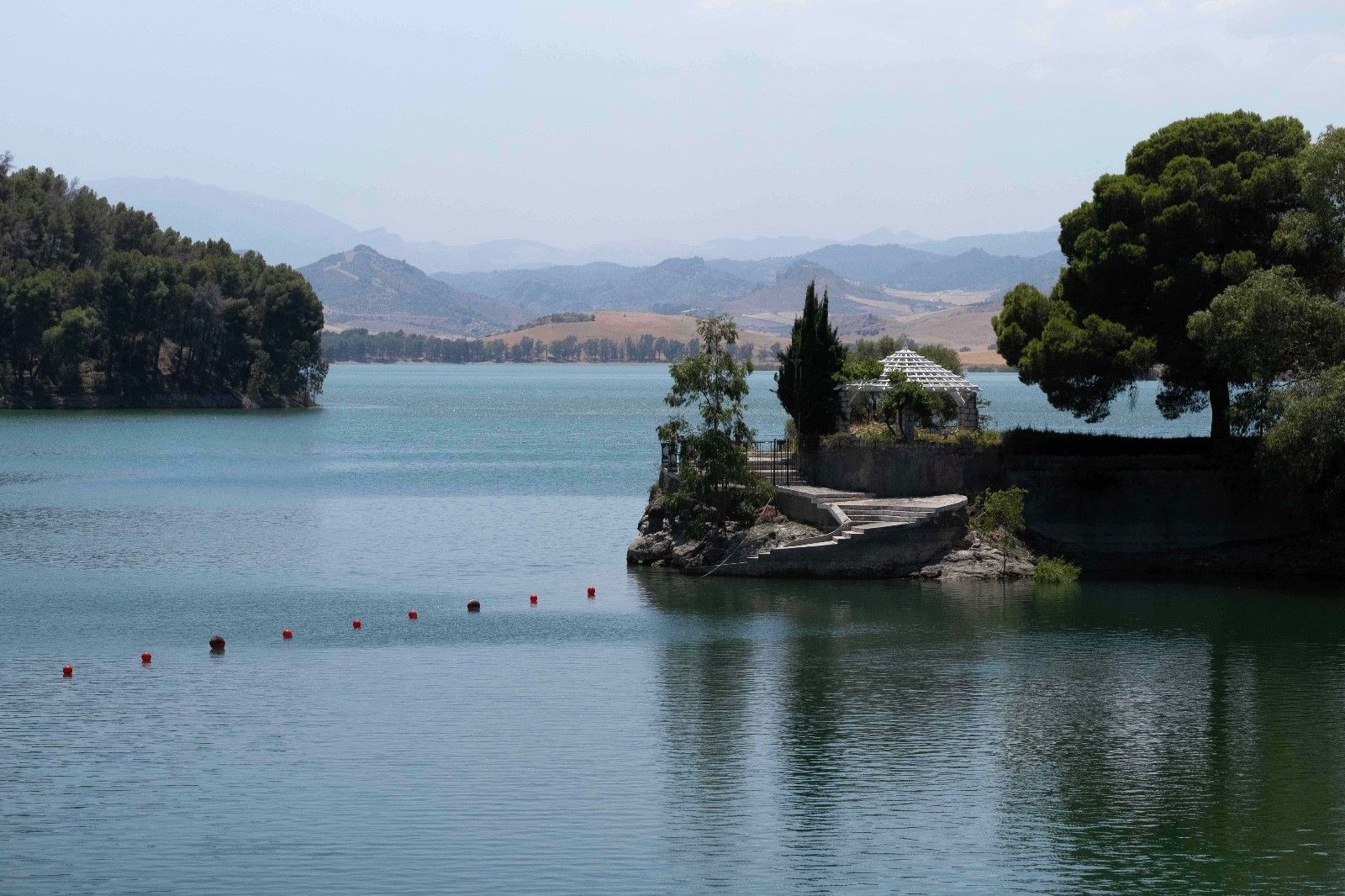 Pantano Conde del Guadalhorce, en Ardales.