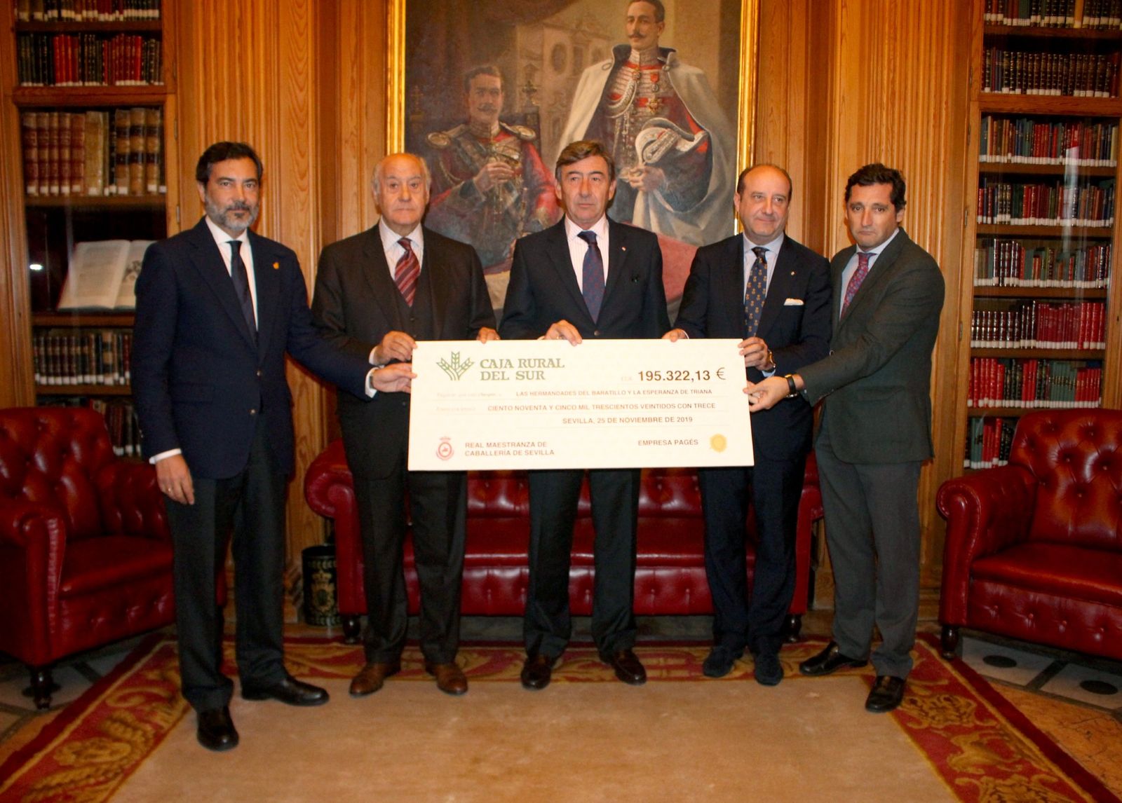 Las hermandades del Baratillo y la Esperanza de Triana reciben los beneficios de la edición de 2019.