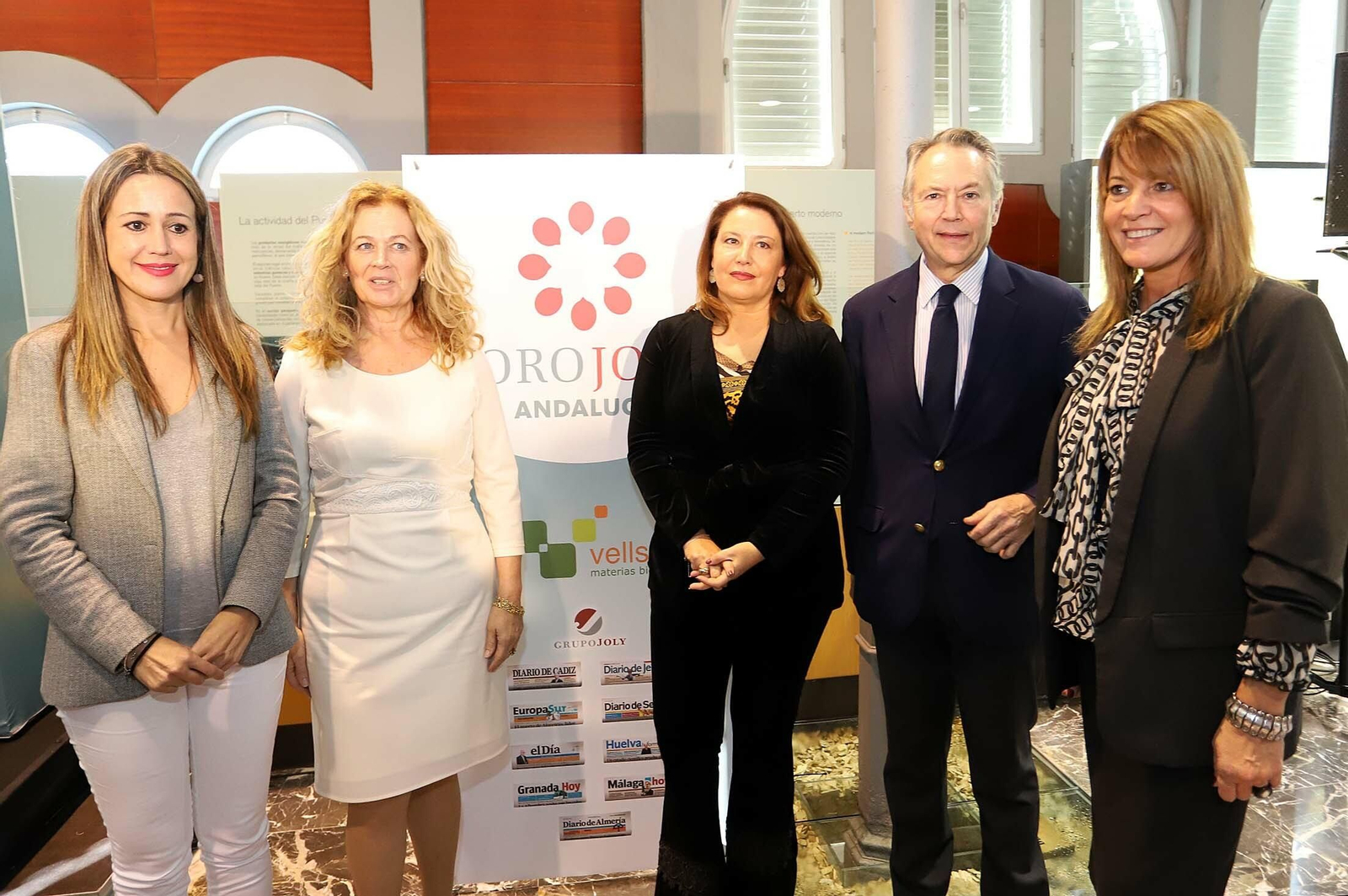 Imágenes de los invitados al Foro Joly Andalucía celebrado en las Cocheras del Puerto