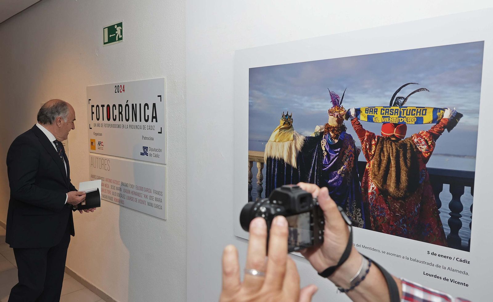 Fotos de la inauguración de la exposición 'Fotocrónica' 2024  en Algeciras
