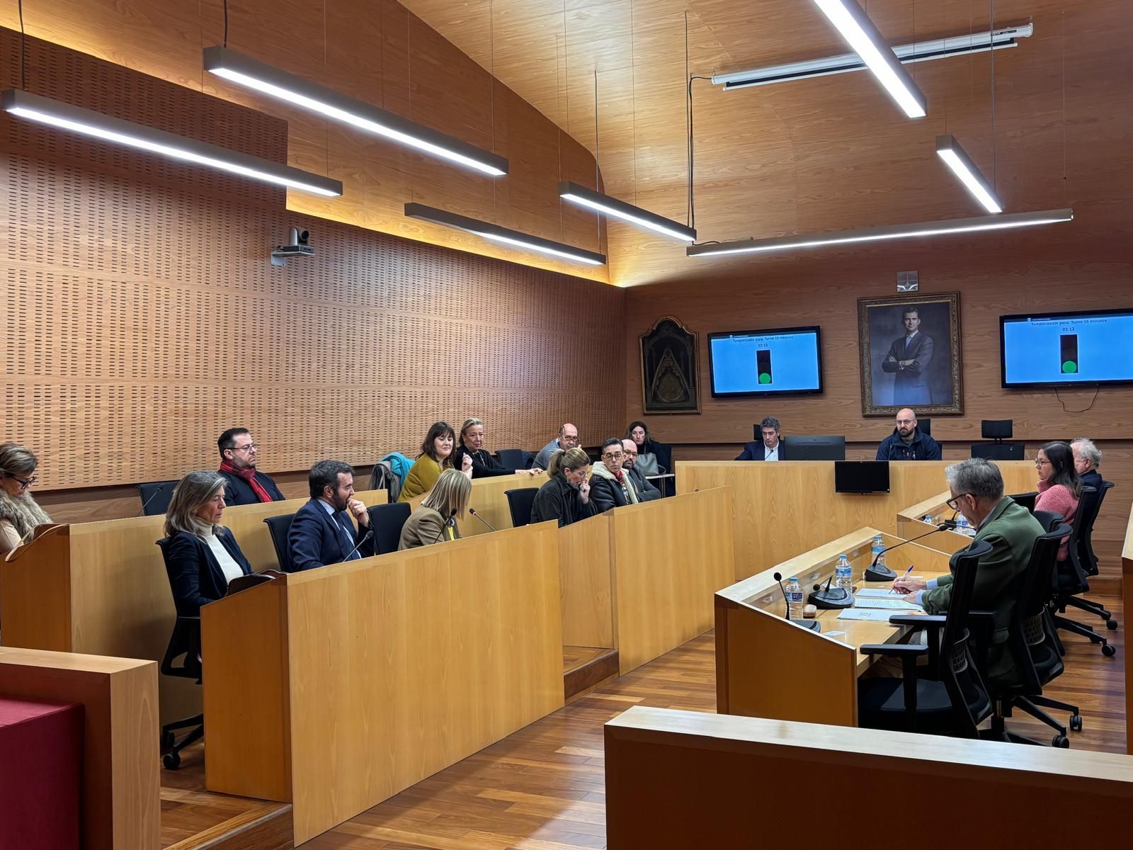 Imagen del Equipo de Gobierno durante la celebración del Debate de Estado de la El Puerto.