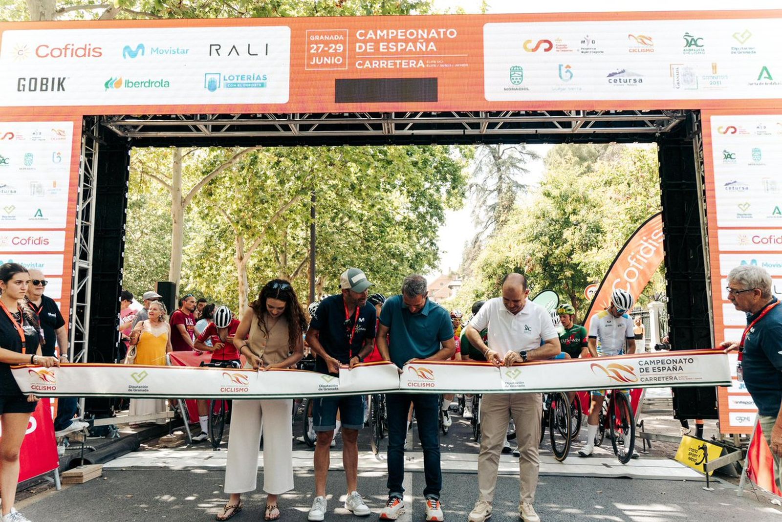 Las imágenes de los Campeonatos de España de Ciclismo en Granada