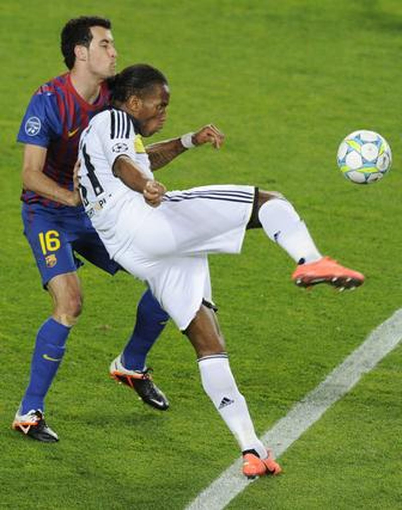 El Barcelona cae eliminado de la 'Champions' en semifinales ante el Chelsea (2-2). / AFP