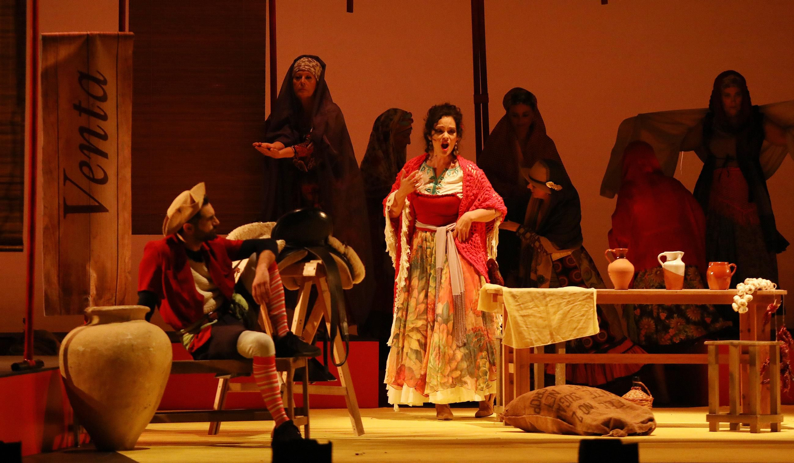 Un momento de las actuaciones en el Villamarta.