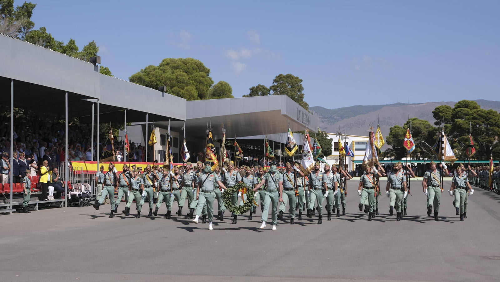 Imágenes del 102 aniversario de La Legión en Almería