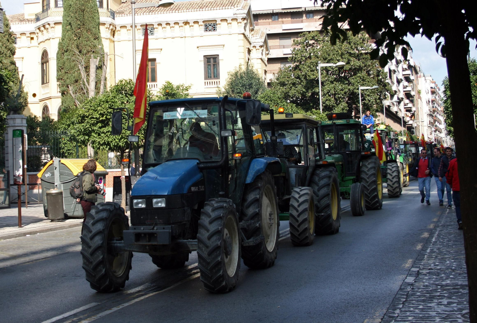 Organizaciones agrarias convocan en Granada una tractorada el próximo 29 de junio Organizaciones agrarias convocan en Granada una tractorada el próximo 29 de junio