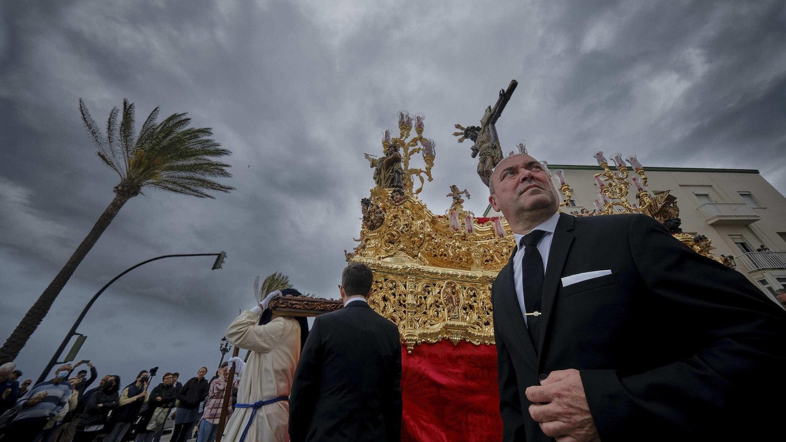 Cofradía de La Palma en la Semana Santa de Cádiz 2022