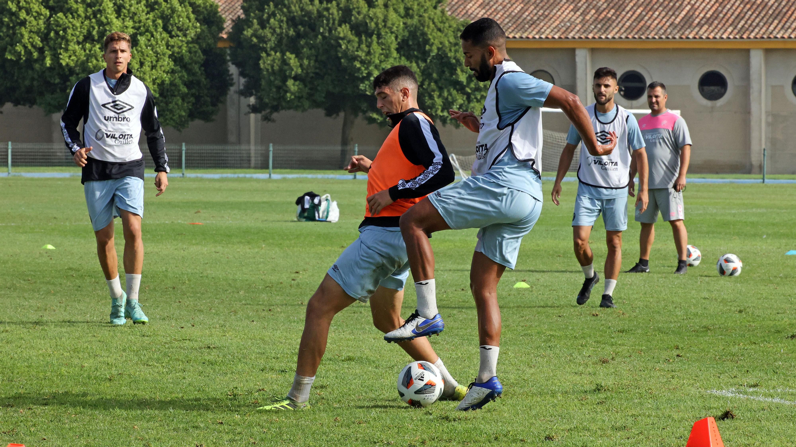 Entrenamiento del Xerez DFC en el 'Pepe Ravelo'