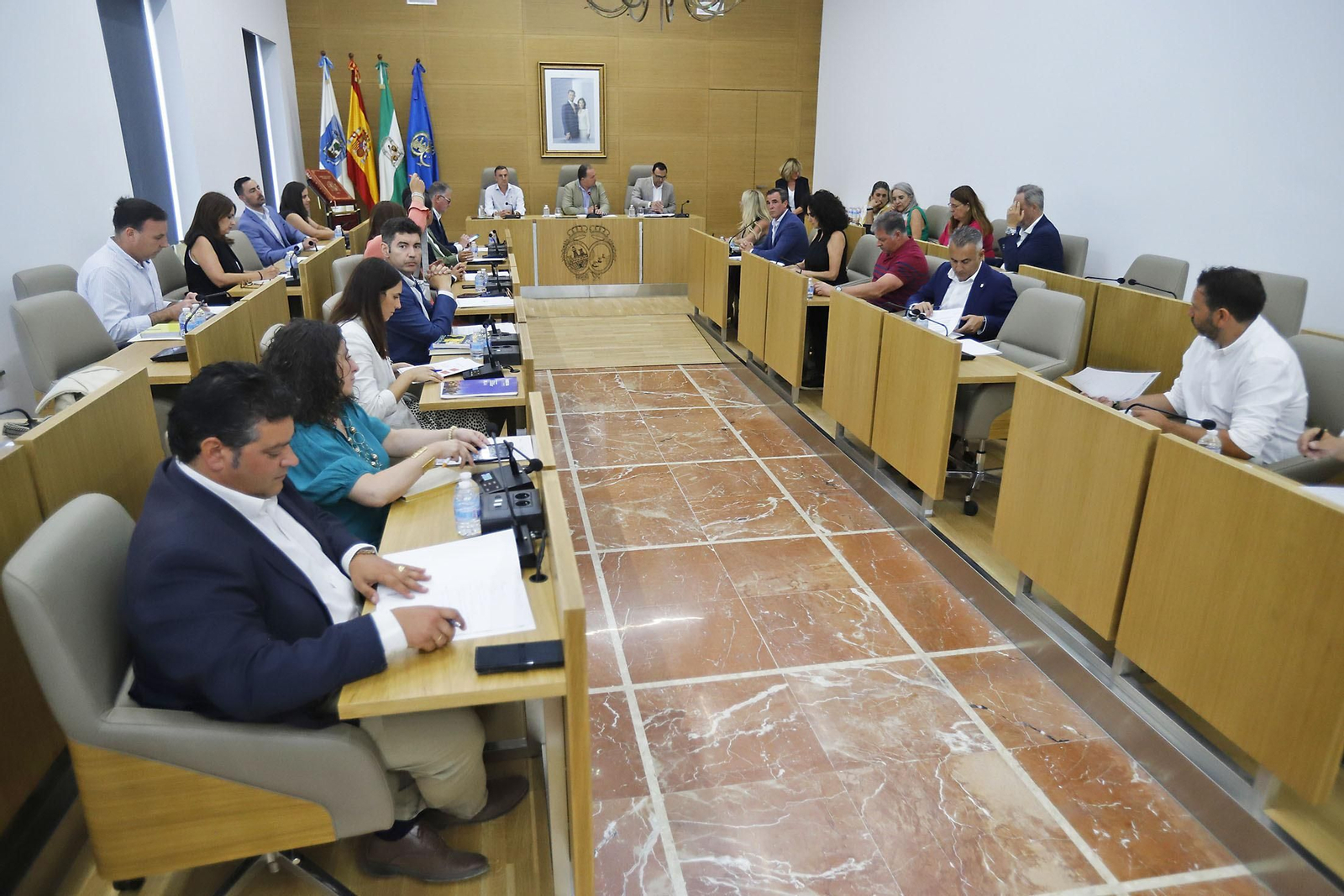 Imágenes del Pleno Extraordinario en la Diputación