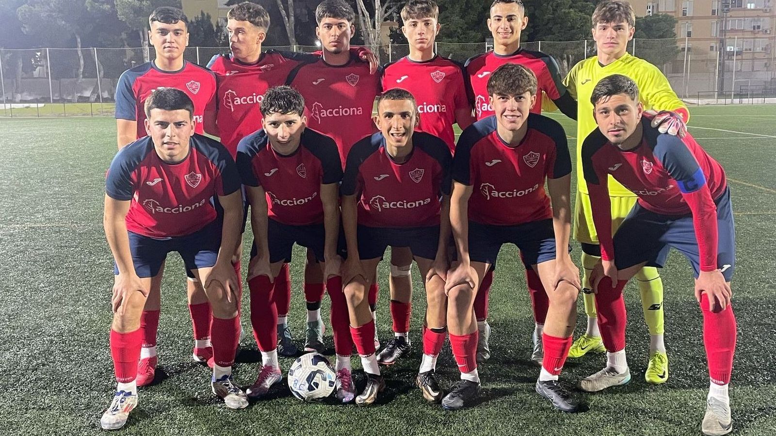 Una formación del CD Guadiaro de la Segunda Juvenil gaditana