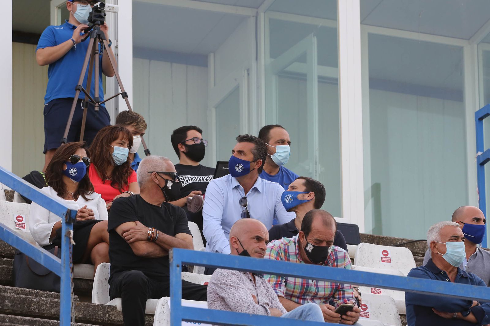 Imágenes del partido entre el XerezDFC y el Jerez industrial