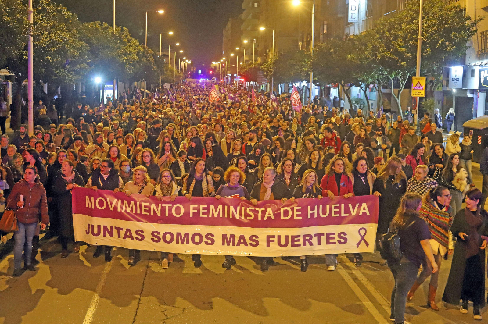 Imágenes de la manifestación del 8 de marzo, Día Internacional de la Mujer