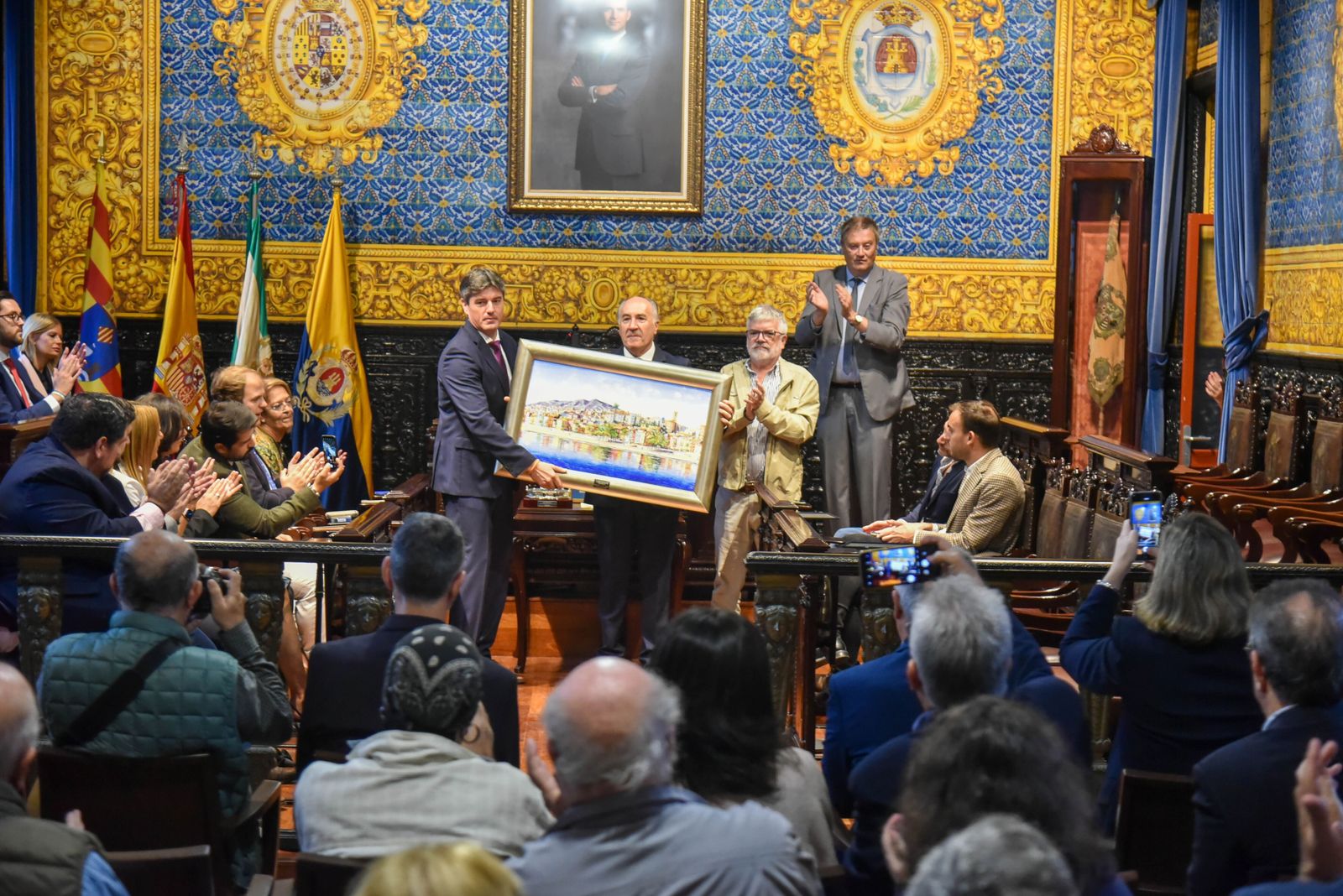 Acto de ratificación del hermanamiento entre las ciudades de Algeciras y Villajoyosa