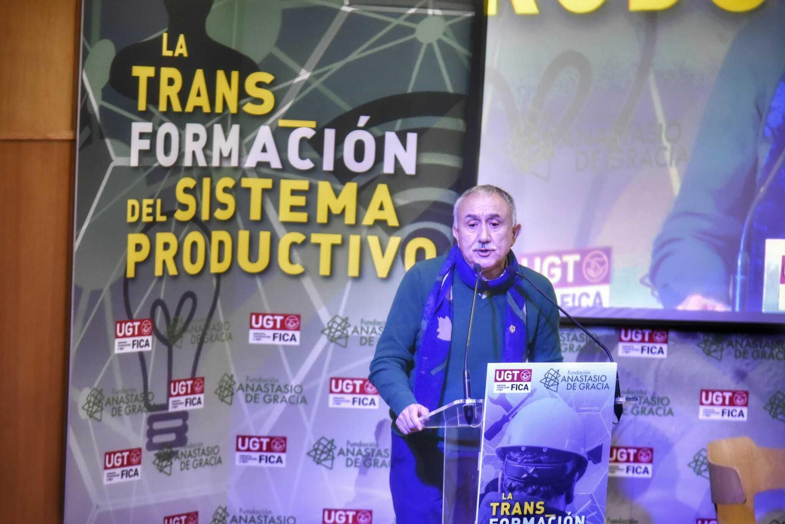 José Álvarez, secretario general de la UGT.