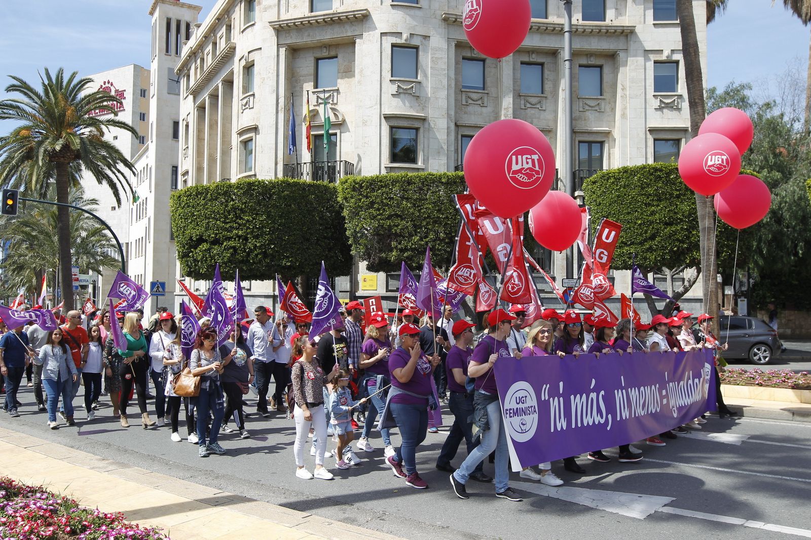 Fotogalería Manifestación del Primero de Mayo. Día Internacional de los Trabajadores. Almería