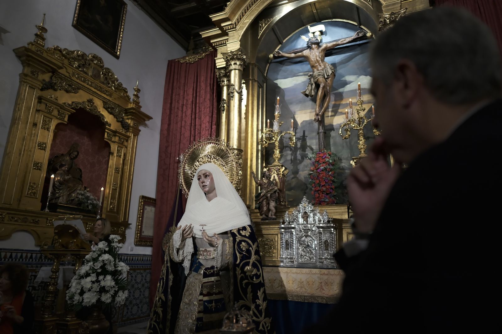 Las imágenes de la veneración a la Virgen de las Aguas del Museo