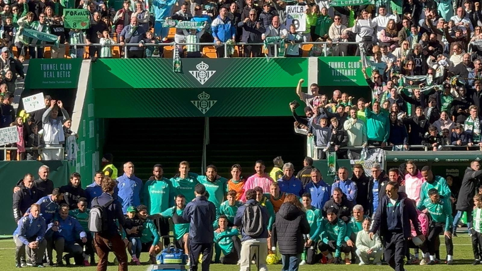 Las fotos de la previa del derbi Sevilla-Betis