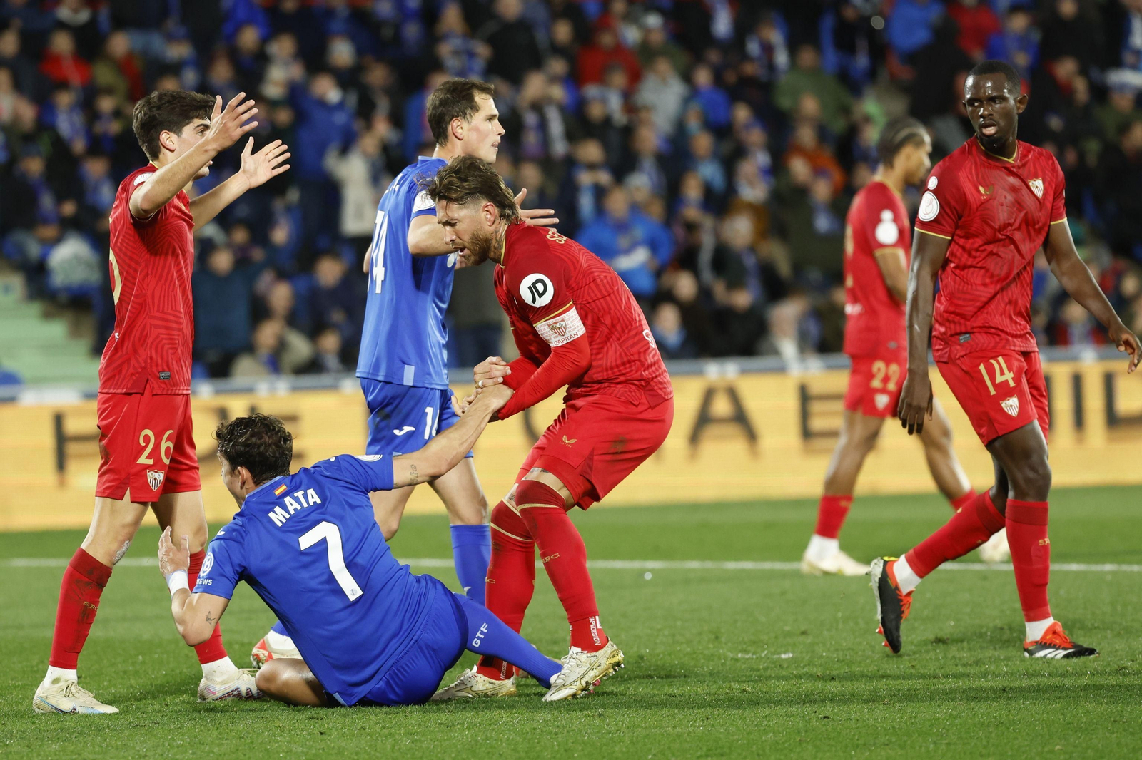 Las fotos del Getafe - Sevilla