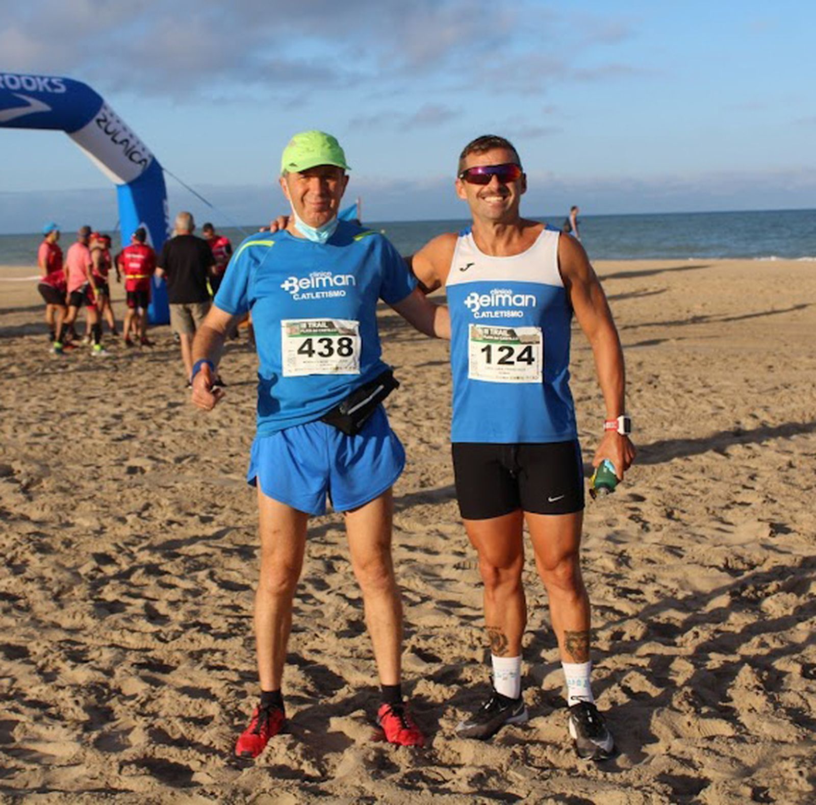 Lara  fue segundo en el Trail Playa del Castillo en veterano A y Morales, séptimo en categoría Máster.