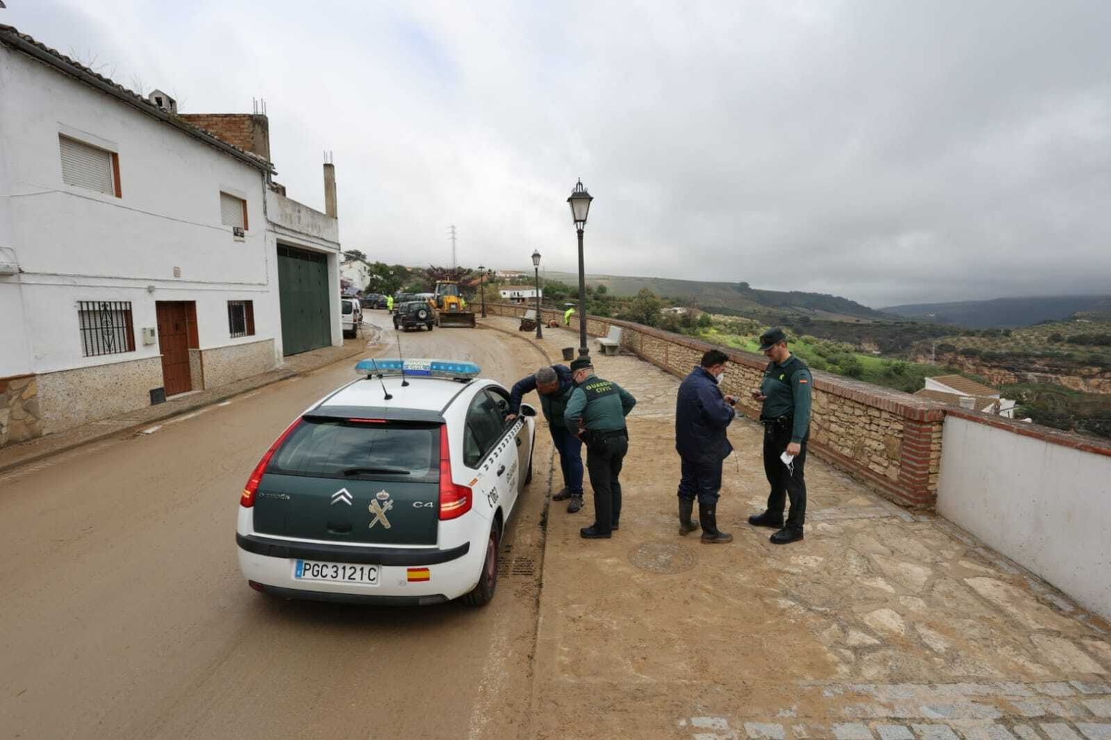 Los destrozos en Setenil tras la riada, en imágenes