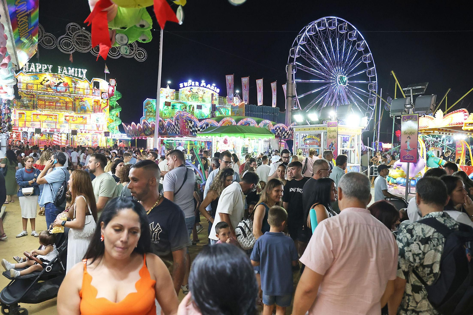Colombinas 2025: Imágenes del ambiente en las Fiestas Colombinas con el Día del Niño