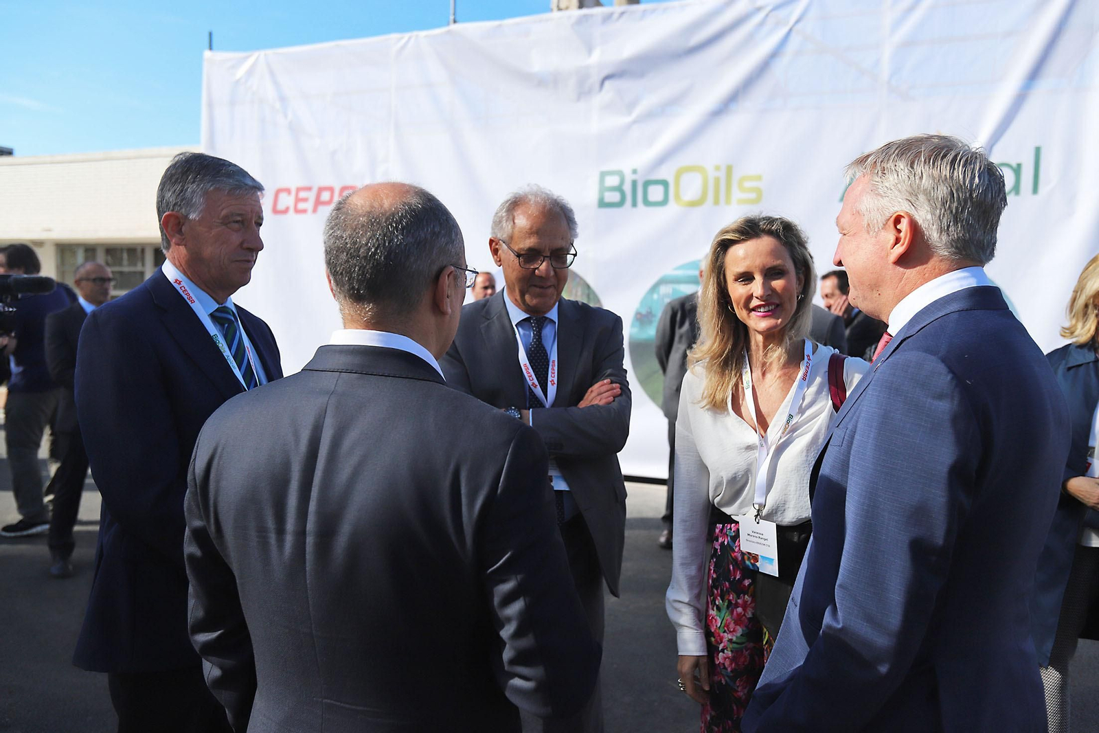 Presentación de la nueva planta de biocombustibles de segunda generación  de Cepsa en Palos de la Frontera (Huelva)